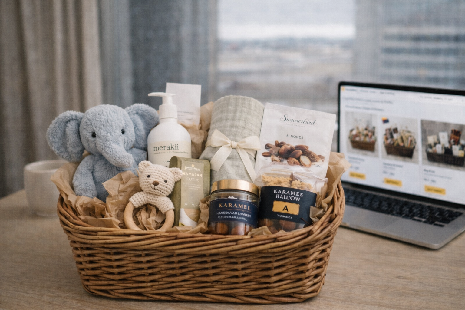 Barselsgave med omtanke – også når du ikke selv kan være der